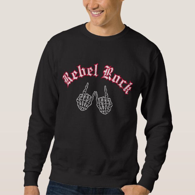 Moletom Rebel Rock (Frente)