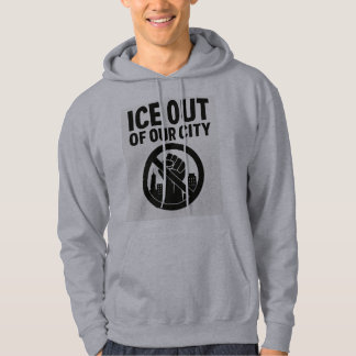 Moletom Recuse-se Contra a Injustiça — ICE Fora da Nossa C