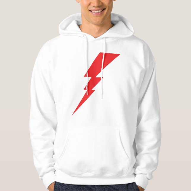 Moletom Red Flash Lightning Bolt (Frente)