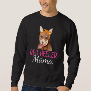 Moletom Red Heeler Mama Red Australian Cattle Mãe