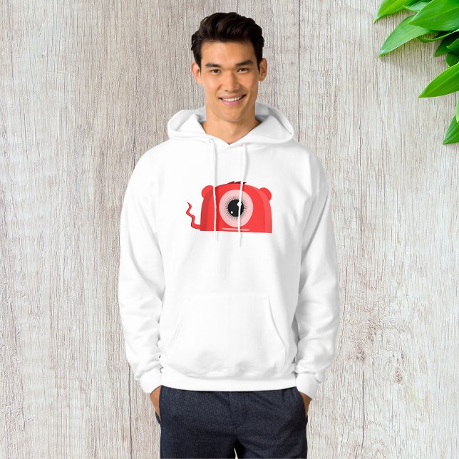 Moletom Red Oso Mens Hoodie (Criador carregado)