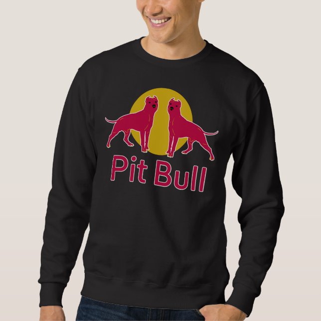 Moletom Red Pit Bull (Frente)