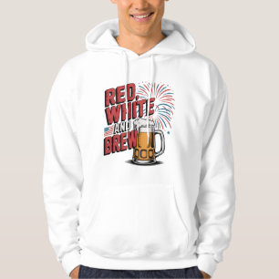 Moletom Red White e Breer Beer Mug Art