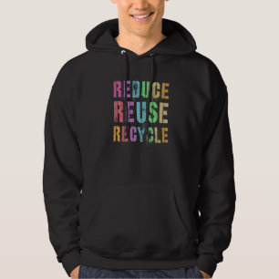 Moletom Reduzir Reutilizar Reciclar Dia da Terra Todos os