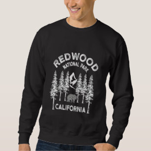 Moletom Redwood National Park California Vintage Califórni