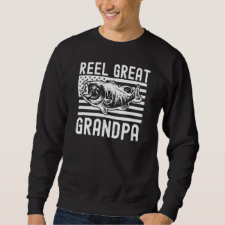 Moletom Reel Excelente Avô Pescador Avô