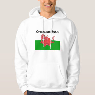 Moletom Refúgio de Dragão Vermelho Galês Cute Personalizáv
