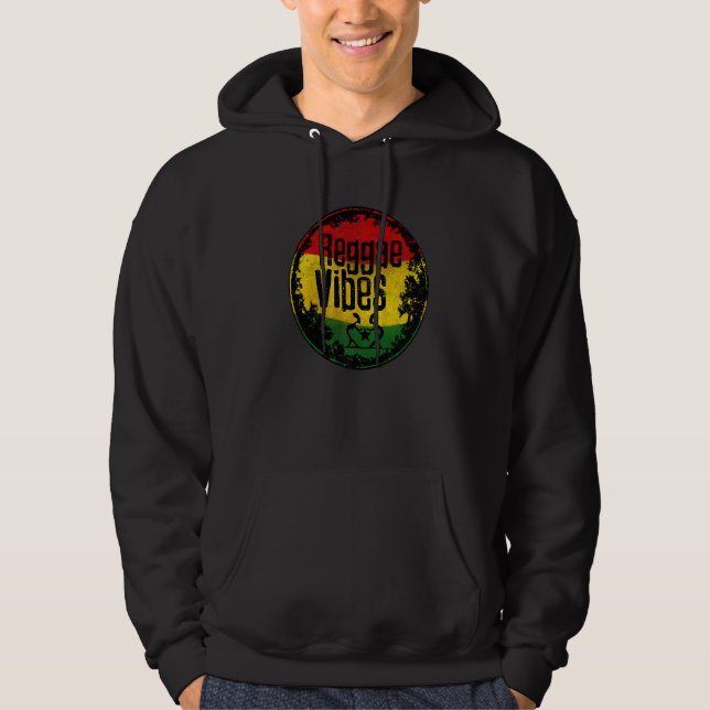 Moletom reggae raízes rastafari irie rasta irie jah (Frente)