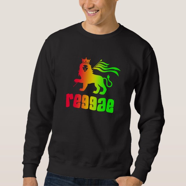 Moletom Reggae Rasta Lion (Frente)