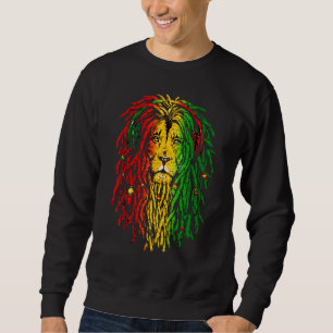 Moletom Reggae Rasta Lion Rastafarian Lion Reggae Music