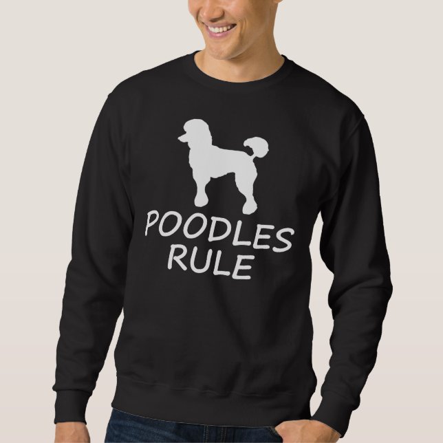 Moletom Regra de Poodles (Frente)