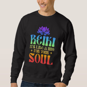 Moletom Reiki - É Como Um Abraço Para Sua Mão de Cura da A