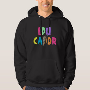 Moletom Relâmpago Colorido do Educador Funcionarios da Esc