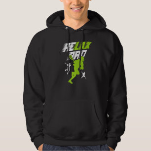 Moletom Relax Bro Lacrosse Segundo grau do Jogo da Equipe 
