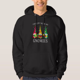 Moletom Relaxando Com Meus Gnomos Três Fantasias De Natal 