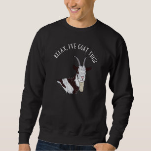 Moletom Relaxe Ive Goat This Goats Illustration