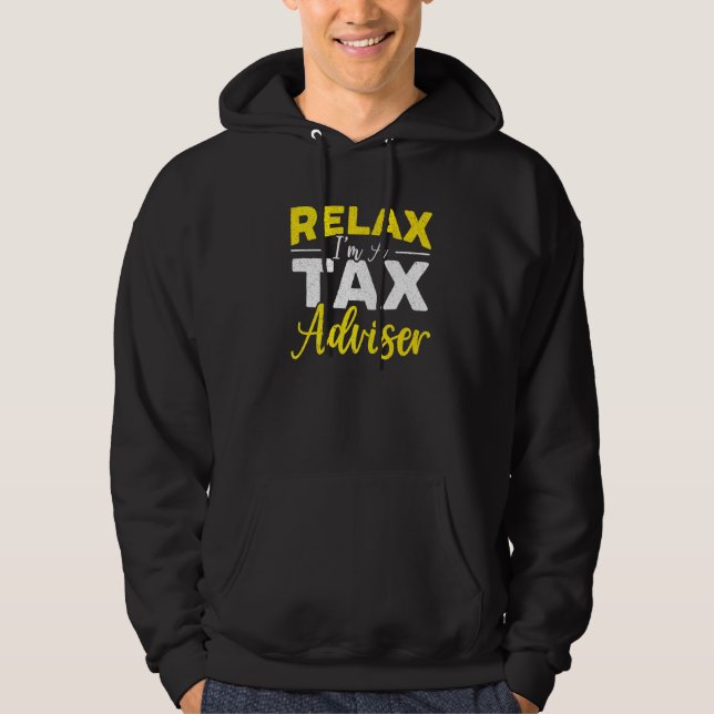 Moletom Relaxe Sou Um Consultor Fiscal Cpa Contabilidade T (Frente)