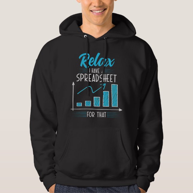 Moletom Relaxe, tenho uma Planilha para Contabilidade (Frente)