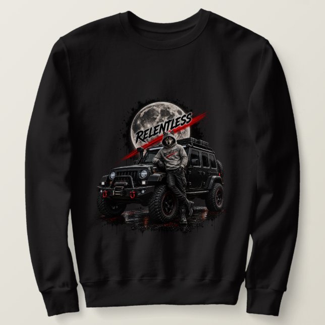 Moletom Relentless Wolf Off Road Sweatshirt (Frente do Design)