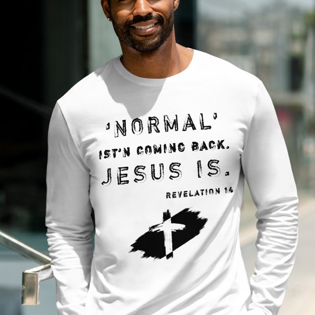 Moletom Religião Cristã Normal Não Está Voltando Jesus (Criador carregado)