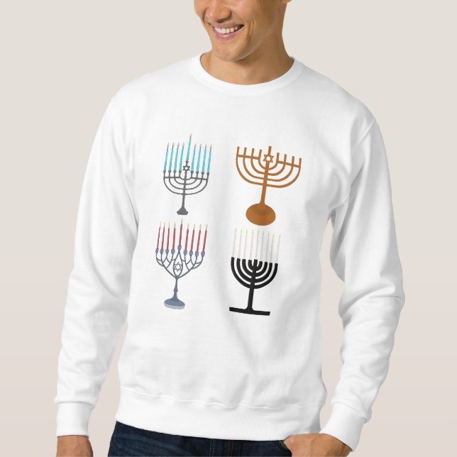 Moletom Religião Judaica Hanukkah (Frente)