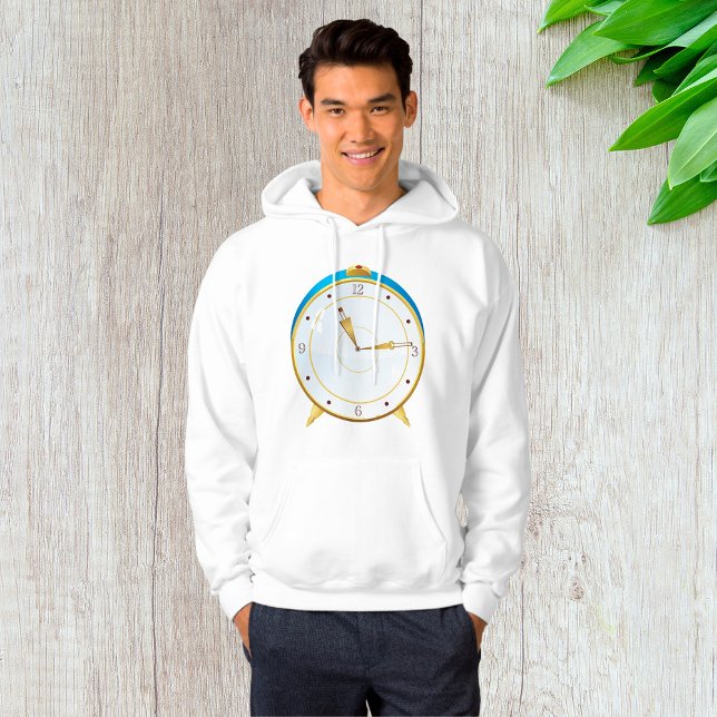 Moletom Relógio de Alarme Dourado retroativo com Timepece  (Criador carregado)