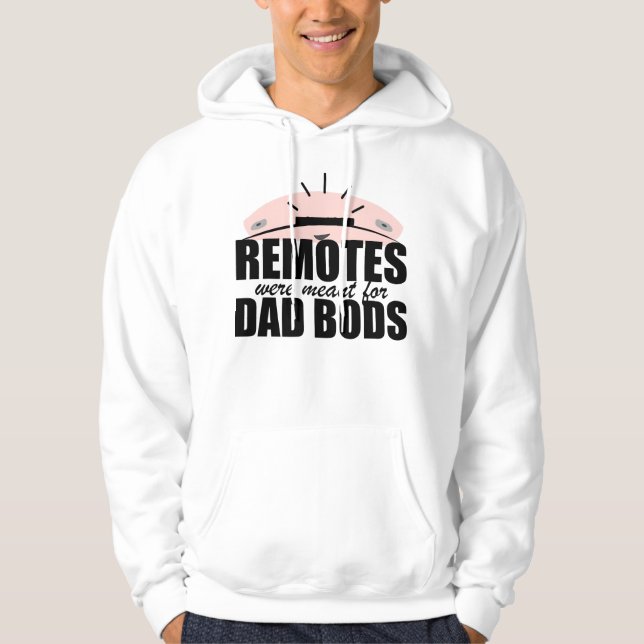 Moletom Remotos Foram Feitos para Barrigas de Papai" Vida  (Frente)
