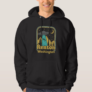 Moletom Renton Washington Ufo Alien Anos 80 Retro Orgulho 