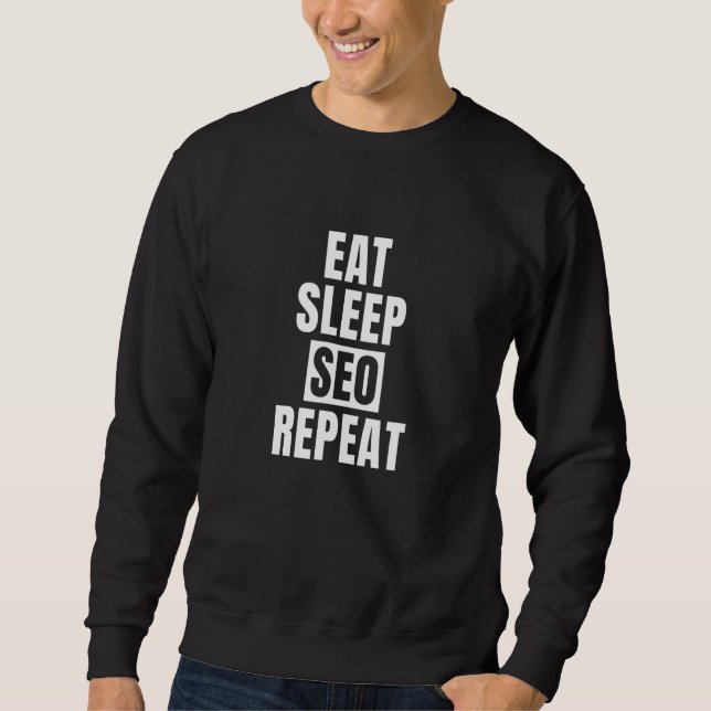 Moletom Repetir o Seo do Sleep (Frente)