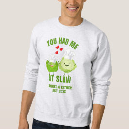 Moletom Repolho Kawaii VOCÊ ME CONQUISTOU COM O SLAW Dia d