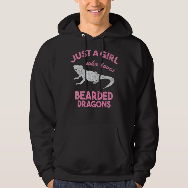 Moletom Réptil Animal Girls Pet Lizard Beared Dragon (Frente)