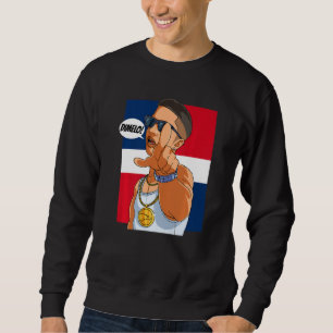 Moletom República Dominicana Flag Dimelo Dominicano Hispân