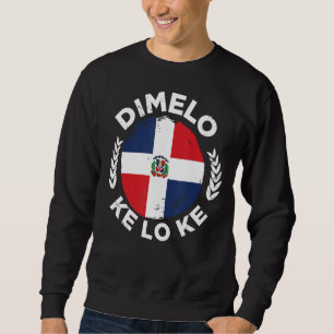 Moletom República Dominicana Flag Dimelo Ke Lo Ke Dominica