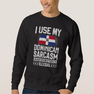 Moletom República Dominicana Sinalizar Souvenirs Para Domi