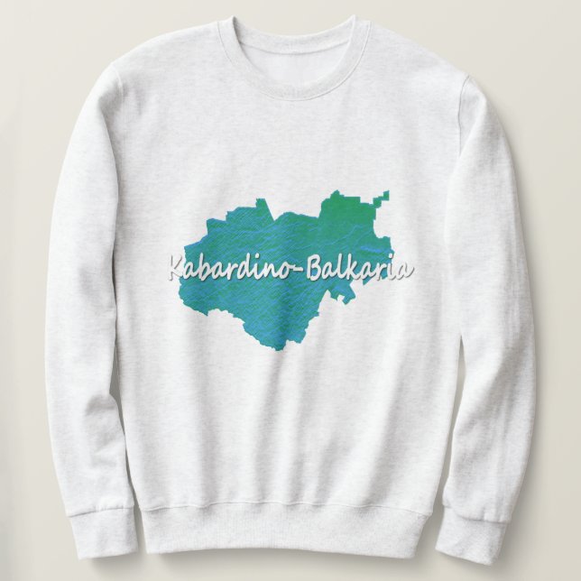 Moletom República Kabardino-Balkar (Frente do Design)