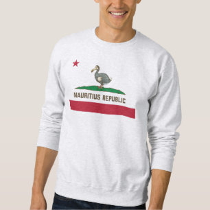 Moletom República Maurícia, Califórnia, Bandeira Dodo