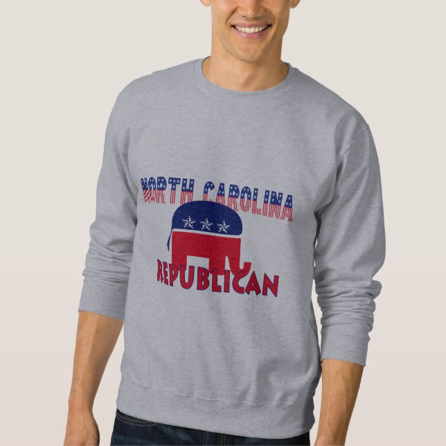 Moletom Republicano de North Carolina (Frente)