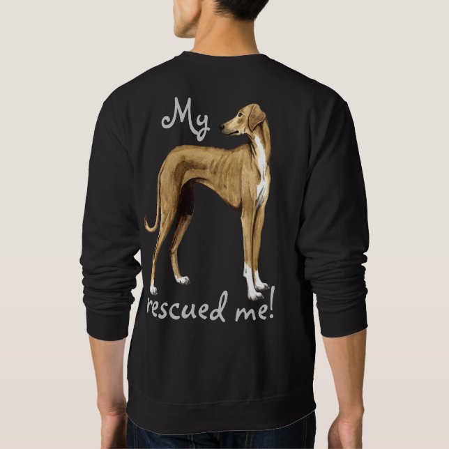 Moletom Resgate Azawakh (Verso)