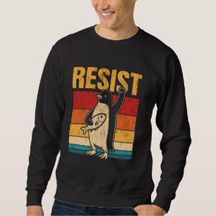 Moletom Resistência Pinguim Pinguin EUA Ativismo Liberdade
