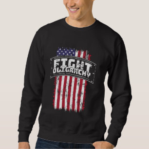 Moletom Resistência Política Luta Contra Bandeira Democrat