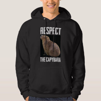 Moletom Respeite A Foto Funny Rodent Capibara De Capybara