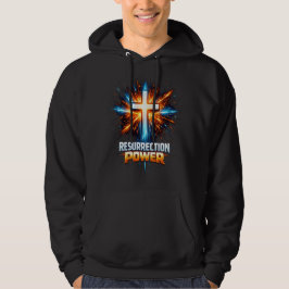 Moletom Resurrection Power Christian Cross T-Shirt 