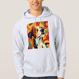Moletom Retrato de Cão Vivo - Fusão de Arte e Amor de Pooc