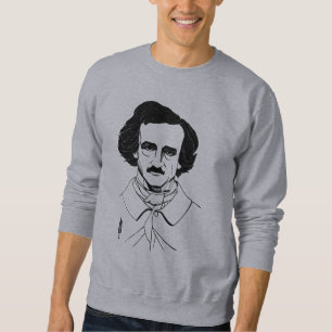Moletom Retrato de Edgar Allan Poe