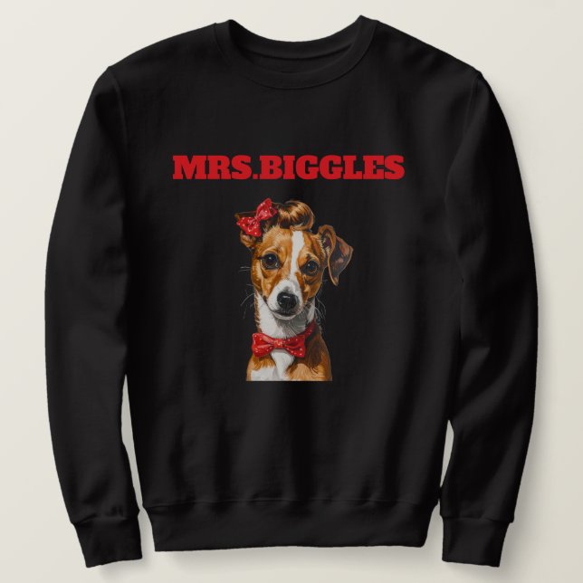 Moletom Retrato Personalizado de Cachorro – Design com Nom (Frente do Design)
