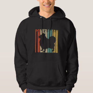 Moletom Retro 1970 S Cachorro Pomerano Silhouette Cracking