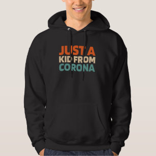 Moletom Retro Apenas Uma Criança Da Califórnia Corona Amer