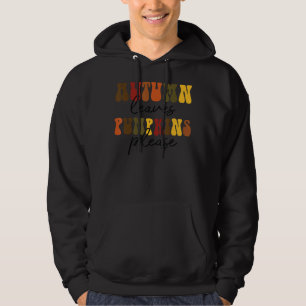 Moletom Retro Autumn Deixa Pumpkin Por Favor Cair Vibes Do