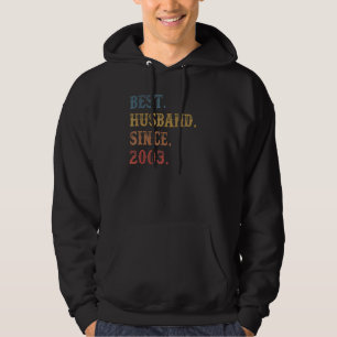 Moletom Retro Best Husband Desde 2003, 19º Aniver Casament