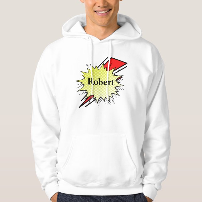 Moletom Retro bubble color comic (Frente)